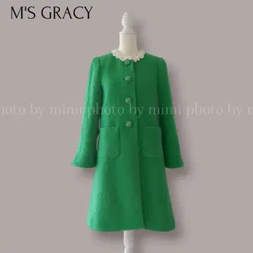 M'S GRACY 프릴 옷깃 코트