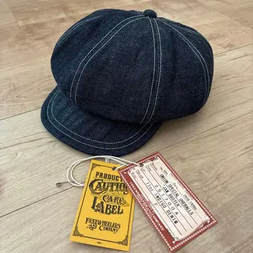 FREEWHEELERS & CO. 데님 헌팅 캡