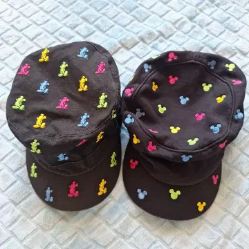 디즈니랜드 부모 자식 캡 세트