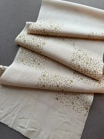 오비 장식 천 이치마츠 크림 베이지