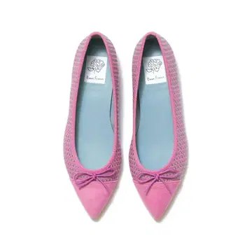 엠마 프랜시스 플랫 발레 슈즈 (핑크 고블랑 패턴) 24