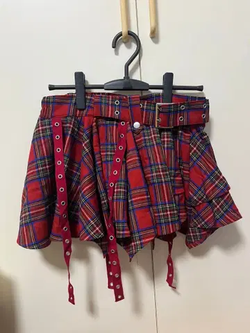 jouetie 아지메 헤임 벨트 미니 스커트