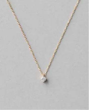 ete k10 YG 다이아몬드 목걸이