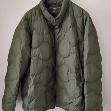 UNIQLO 울트라 라이트 다운 XL 올리브 그린