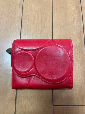 시빌라 레드 이단 접이식 지갑