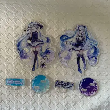 유키 미쿠 쿠로미 아크릴 스탠드 2점