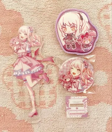 프로세카 산리오 아키야마 미즈키 아크릴 스탠드 캔뱃지