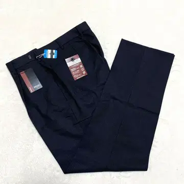 [ 미사용 택 포함 ] REGAL 스탠다드 슬랙스 다크 네이비 체크 94