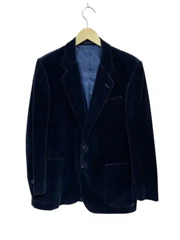 새상품급! NIEDIECK 벨벳 테일러드 자켓 다크 네이비 vintage