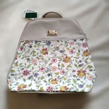 미사용 MINTON 꽃무늬 백팩