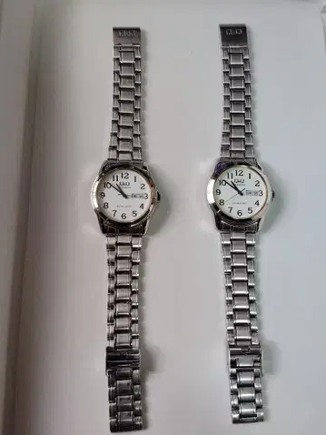 WARTZ 실버 방수 쿼츠 손목시계