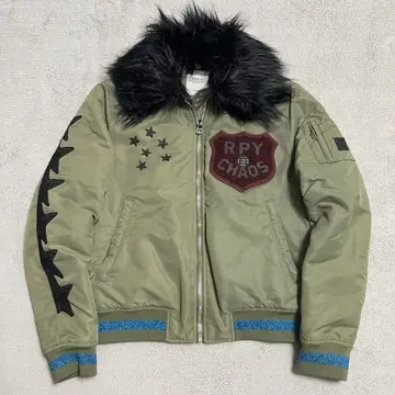 고급 REPLAY 봄버 자켓 블루종 MA-1 R-8361