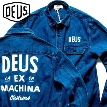 DEUS MAXWELL DENIM OVERSHIRT L