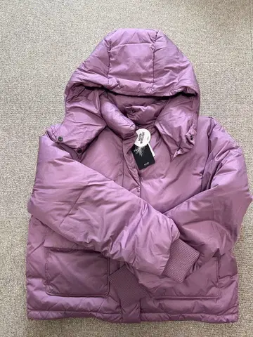 AZUL ALLIED 발수성 퍼플 다운 자켓