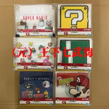 제일복권 슈퍼 마리오 언제나 함께 마리오&프렌즈 G상 총 6종 세트