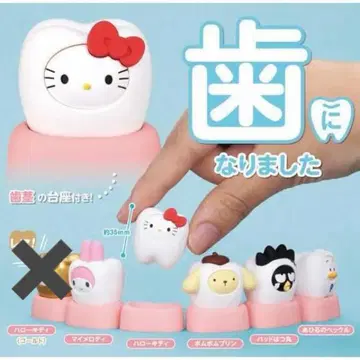 산리오 캐릭터즈 모두 함께 되자!-치아- 5종