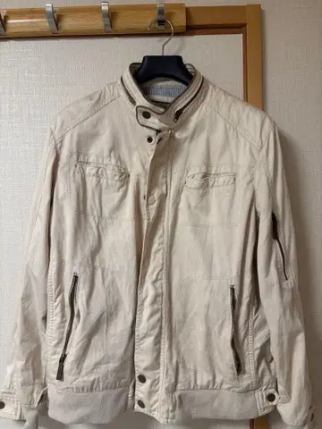 BOSTON 스탠드 칼라 자켓 라이더스풍