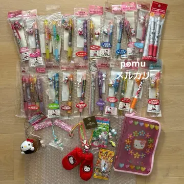 키티 키티 USJ 스트랩 지역 한정 마스코트 볼펜