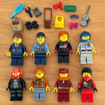 레고 미니 피규어 세트