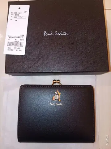 Paul Smith 접이식 지갑 블랙 새상품 미사용 정가 26400엔