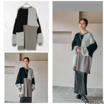 lepsim 패치워크 이소재 튜닉