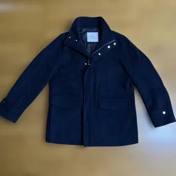 캘빈클라인 네이비 울 코트 CALVINKLEIN 사이즈 38