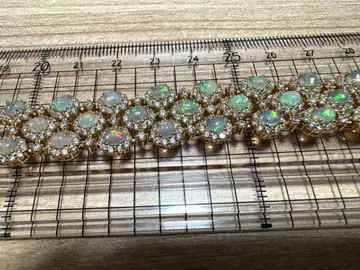 실버 925 오팔 팔찌