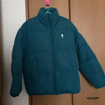 U.S. POLO ASSN. 다운 자켓 F 다크 그린