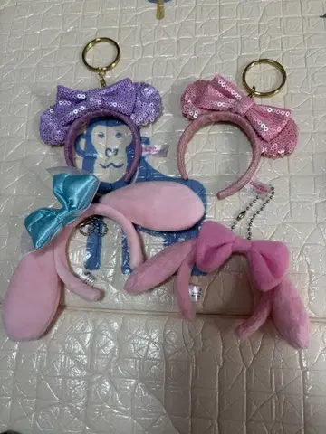 인형용 머리띠 디즈니 산리오