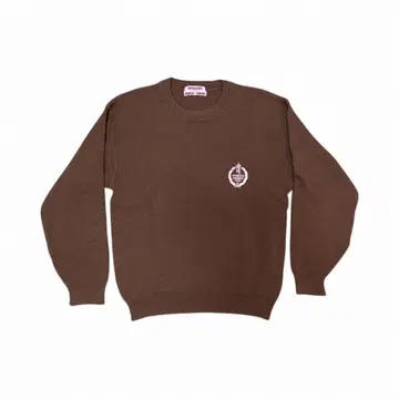 [ 맥레거 ] 울 100% 자수 니트 스웨터