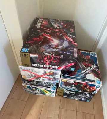 [ 미조립 ] 건담 프라모델 묶음 판매