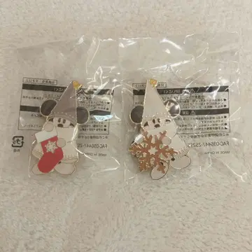 디즈니 릴린린 핀 배지 양말 눈꽃 경품