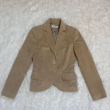 ELLE 여성용 테일러드 자켓 S 베이지 이토킨 아우터
