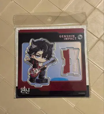 원신 한국 한정판 한국 카페 SD 아크릴 스탠드 리오세슬리