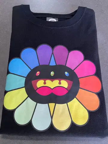 레어 무라카미 다카시 모노노케 교토 카이카이키키 롱T 블랙 L 사이즈