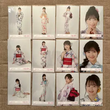 사쿠라자카46 4기생 2025년 유카타 브로마이드 묶음 판매