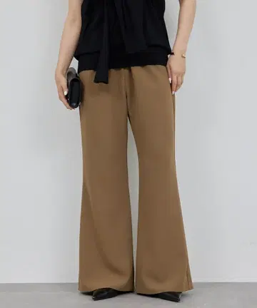 GALLARDAGALANTE 와이드 드로스트 플레어 팬츠