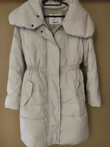 PLST 후드 부착 다운 자켓 사이즈 2