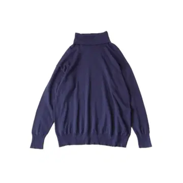 SOIL COTTON CASHMERE TURTLE NECK