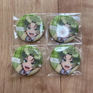 컬러풀 피치 시바 피치 캔뱃지 4개