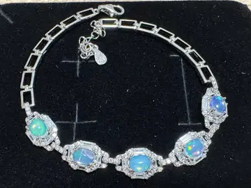 실버 925 오팔 팔찌