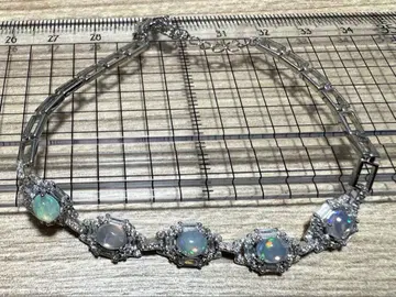 실버 925 오팔 팔찌