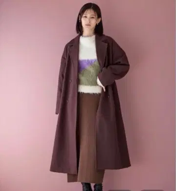 LOWRYS FARM 울리 테크 롱 코트