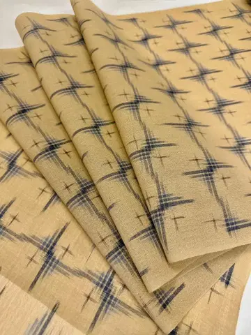 실크 울 옷감 수직 무늬 캐주얼 기모노 울 옷감 교재용 옷감