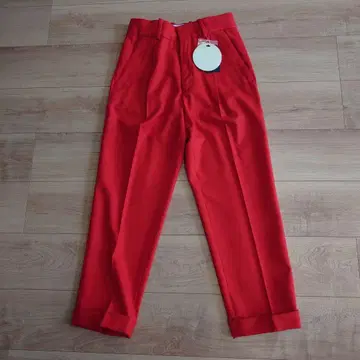 Luv our days 빨간색 팬츠, 슬랙스