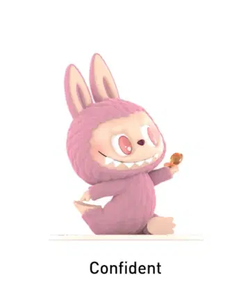 POPMART Lazy Yoga 시리즈 Confident