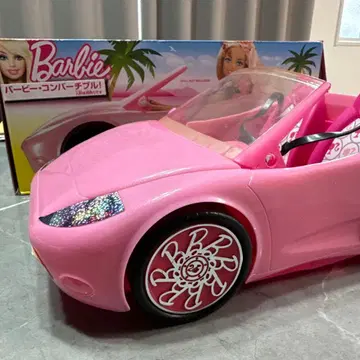 Barbie 네이비 컨버터블 카