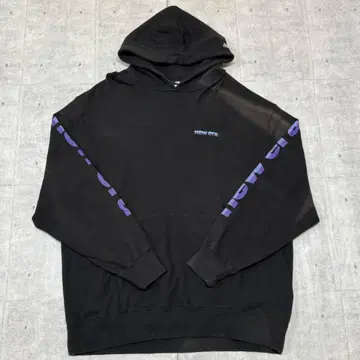 New Era 풀오버 후디 블랙 빅 사이즈 4L 뉴에라