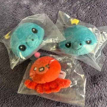 교육 방송 인형 배지 타마 우루 3종 세트