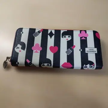 룰루 기네스 스트라이프 장지갑